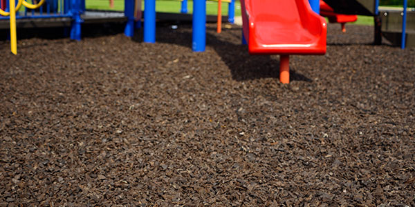 Rubber Mulch Coverage Calculator How, How Deep Should Rubber Mulch Be For Playground