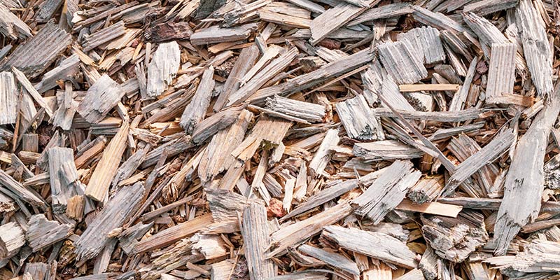 Wood mulch requires annual replacement and can decompose after time