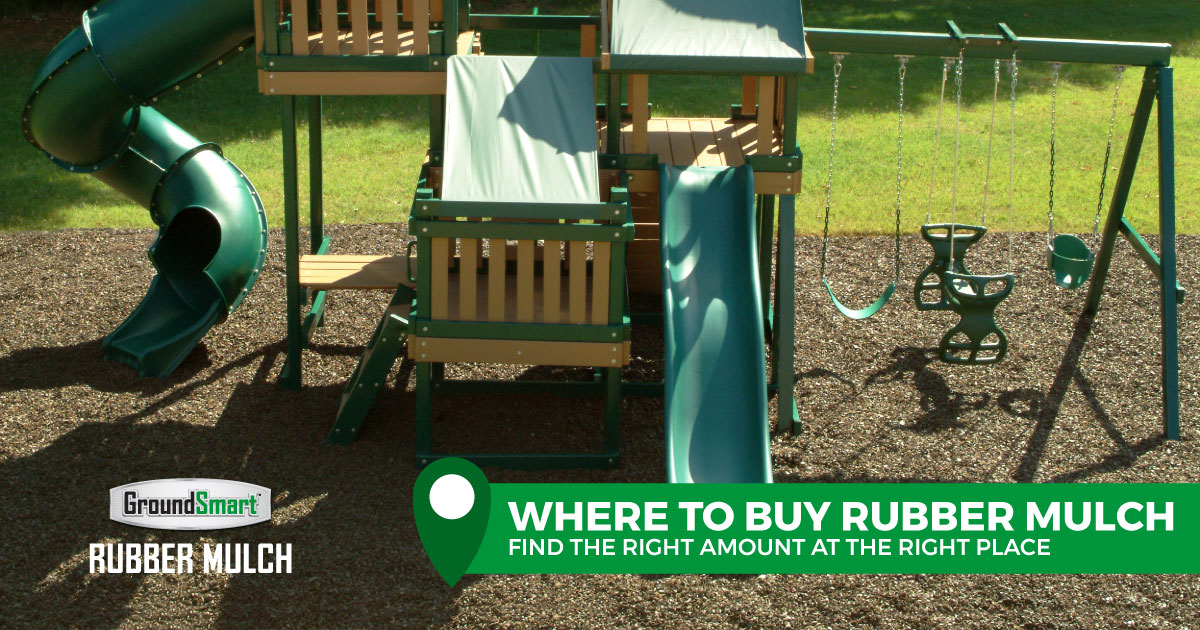 Where To Rubber Mulch Near You In, How Much Rubber Mulch Needed For Playground