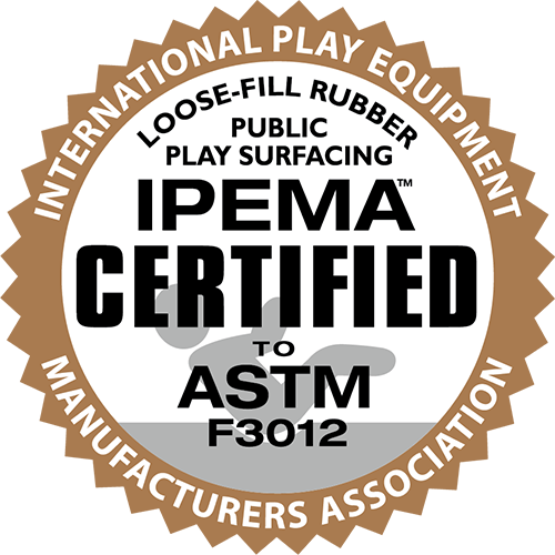 GroundSmart Rubber Mulch IPEMA Certification